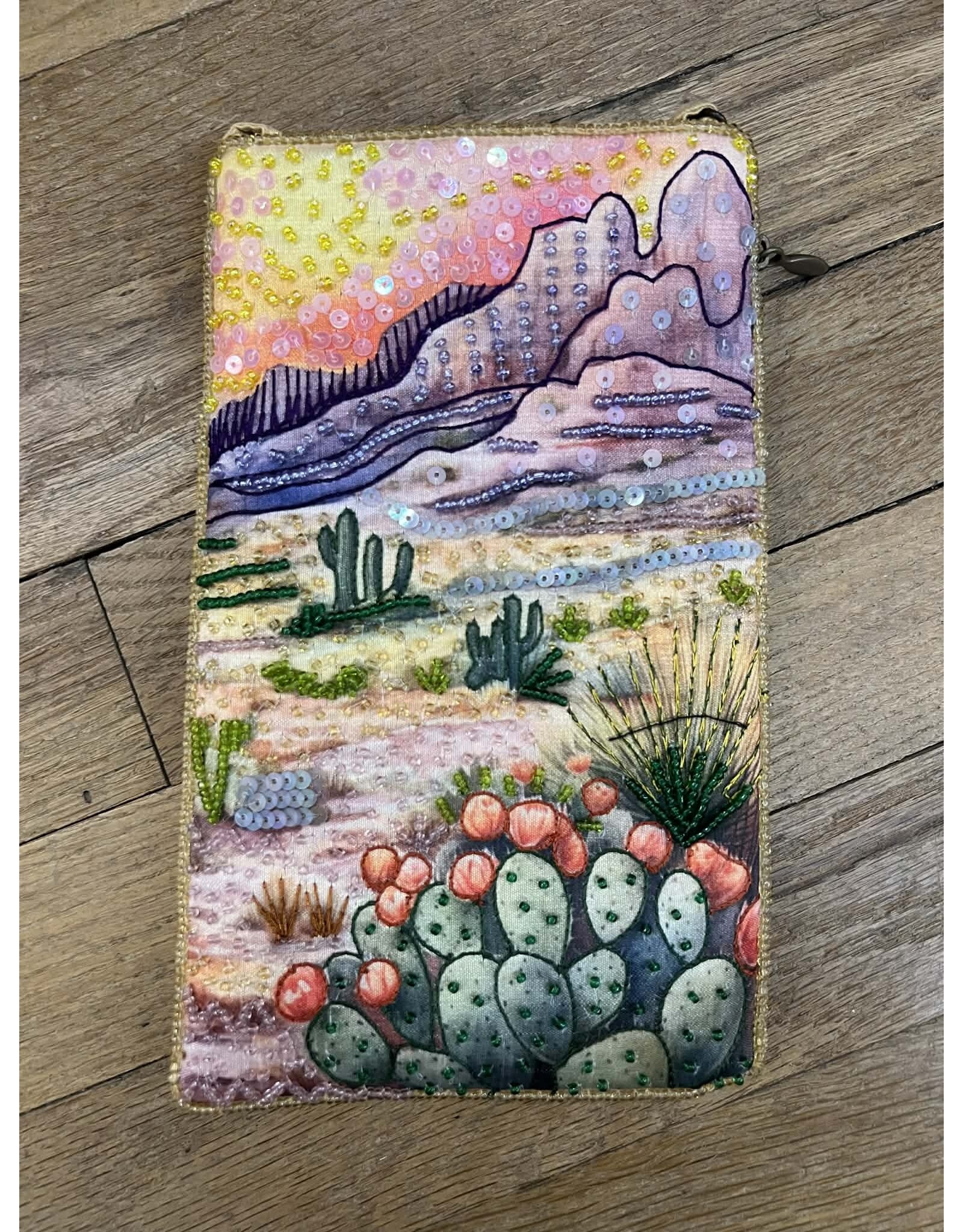 Prickly Pear Beaded Bag