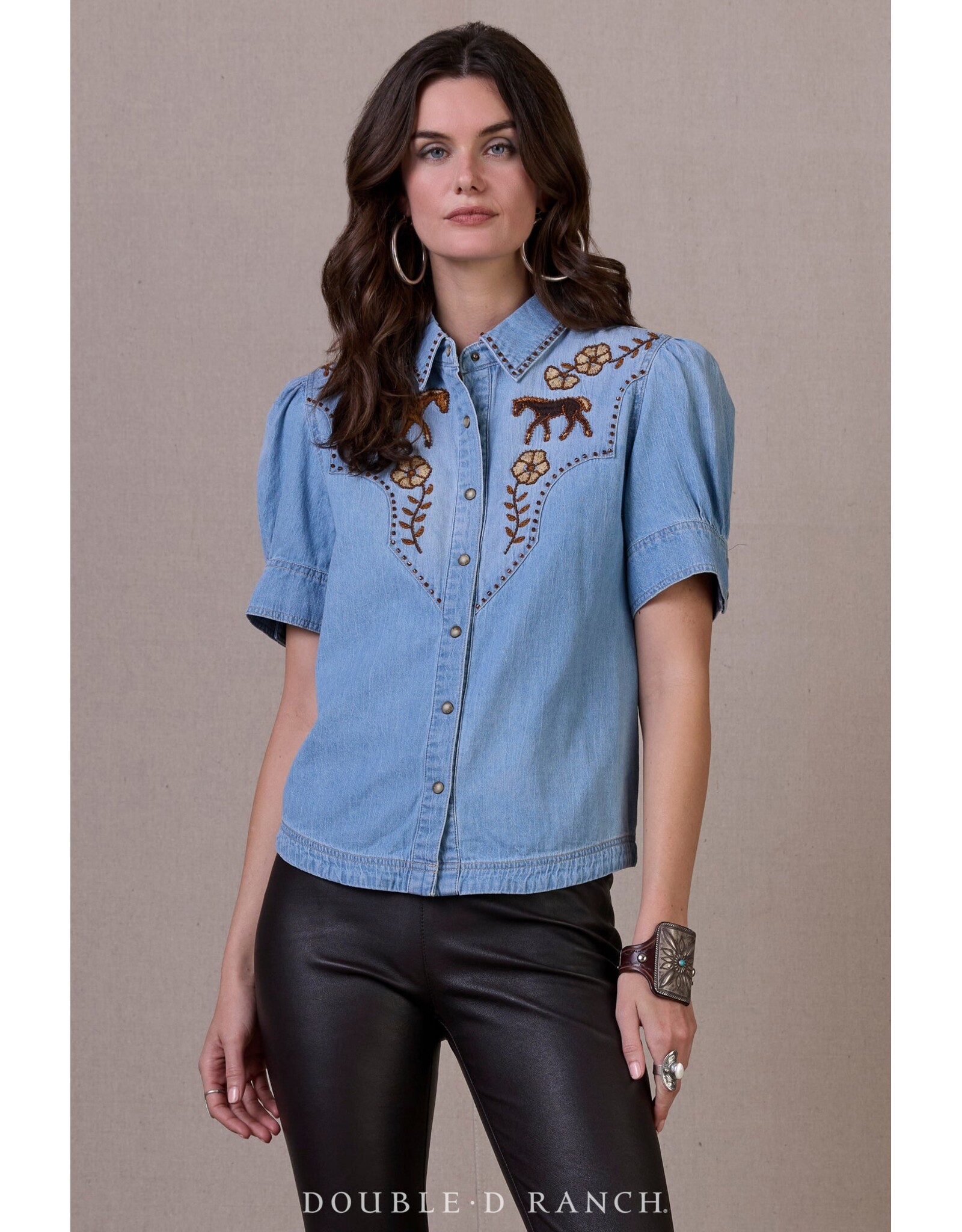 Double D Ranch Double D Ranch Little Blues Pony Top