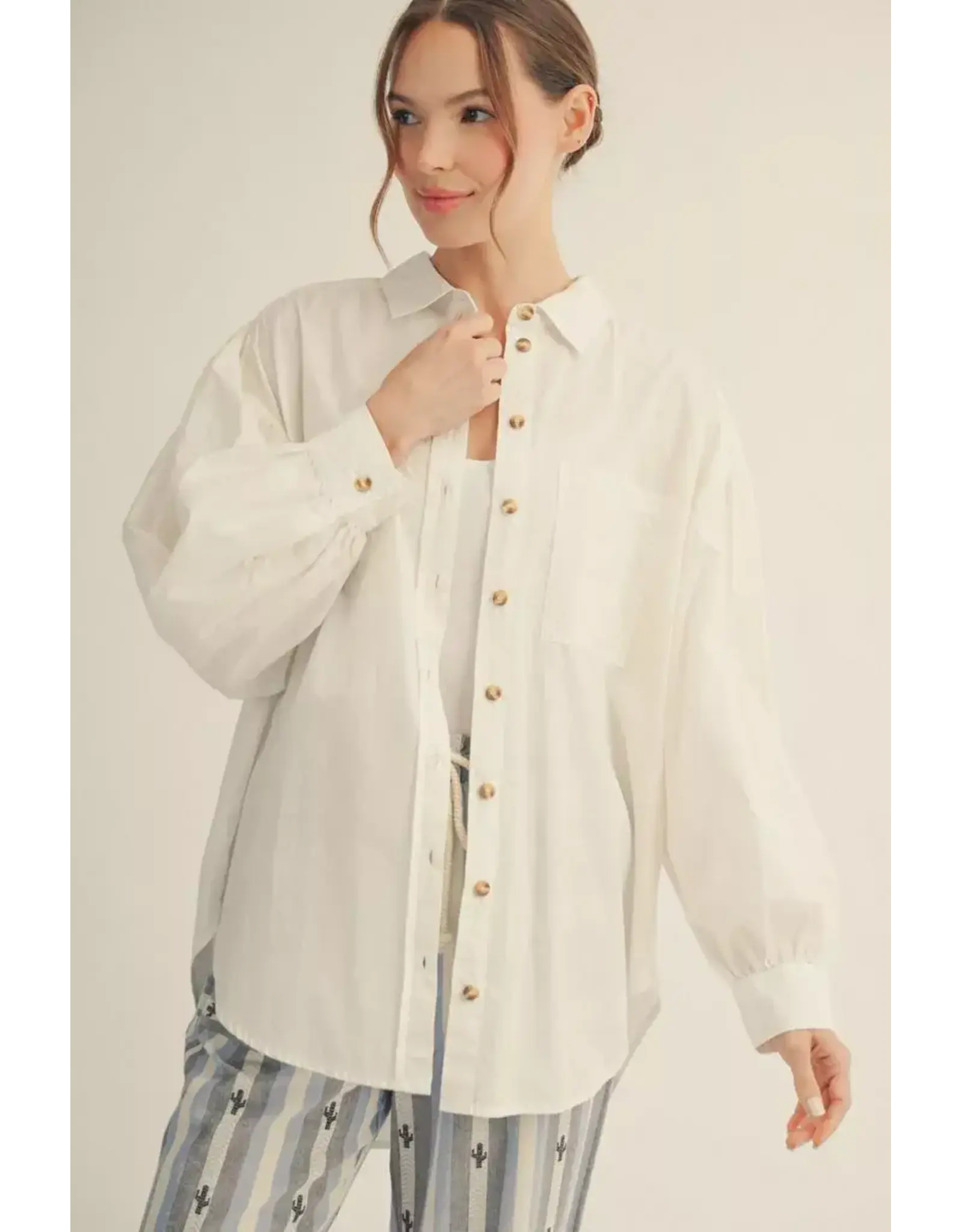 Tiana Long Sleeve Button Down