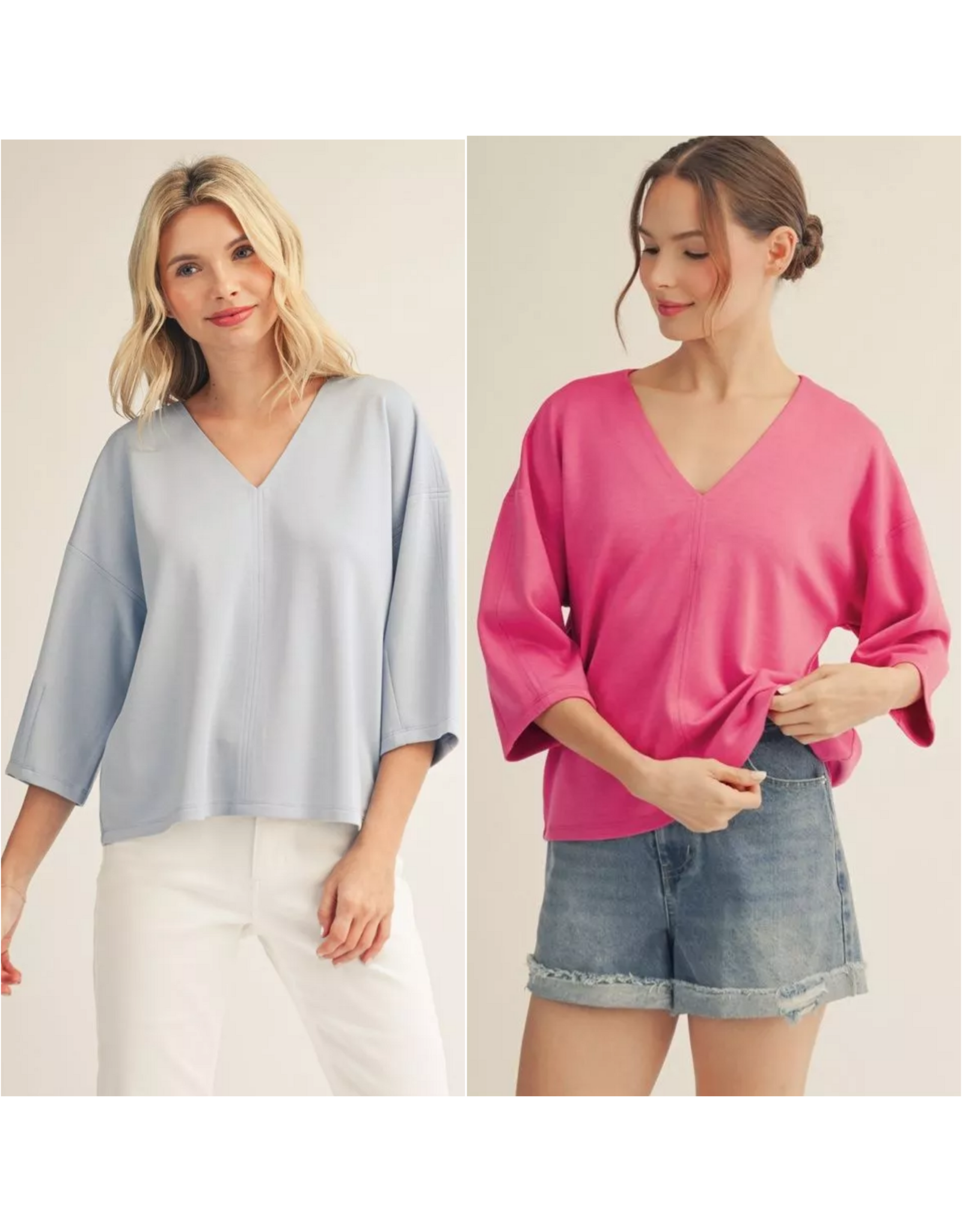Tatum 3/4 Sleeve Top