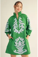 Talia Applique Shift Dress