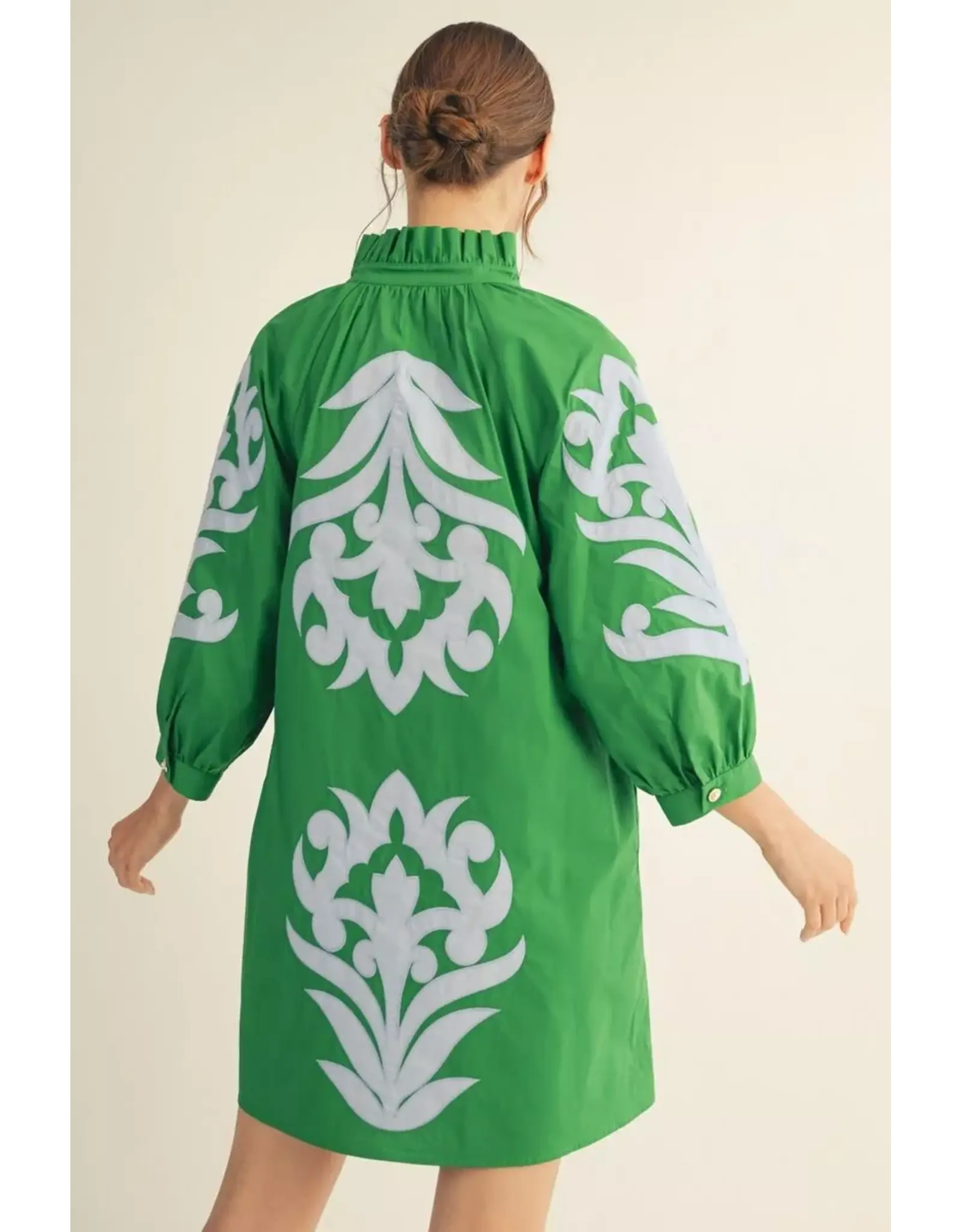 Talia Applique Shift Dress