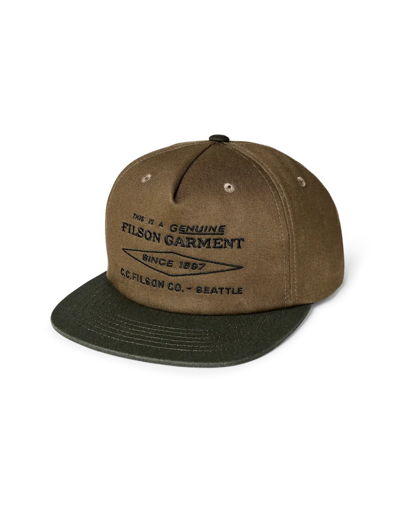 Filson Filson Diamond Trucker Cap Olive