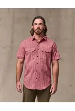 Filson Filson Twin Lakes Short Sleeve Sport Shirt Brick/Cream Plaid