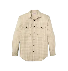Filson Filson Twin Lakes Sport Shirt Tan Cream Plaid