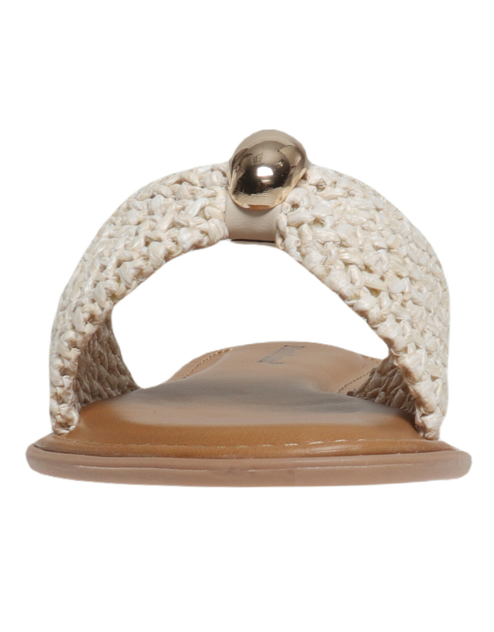 Womens Pick Cream Slide Sandal