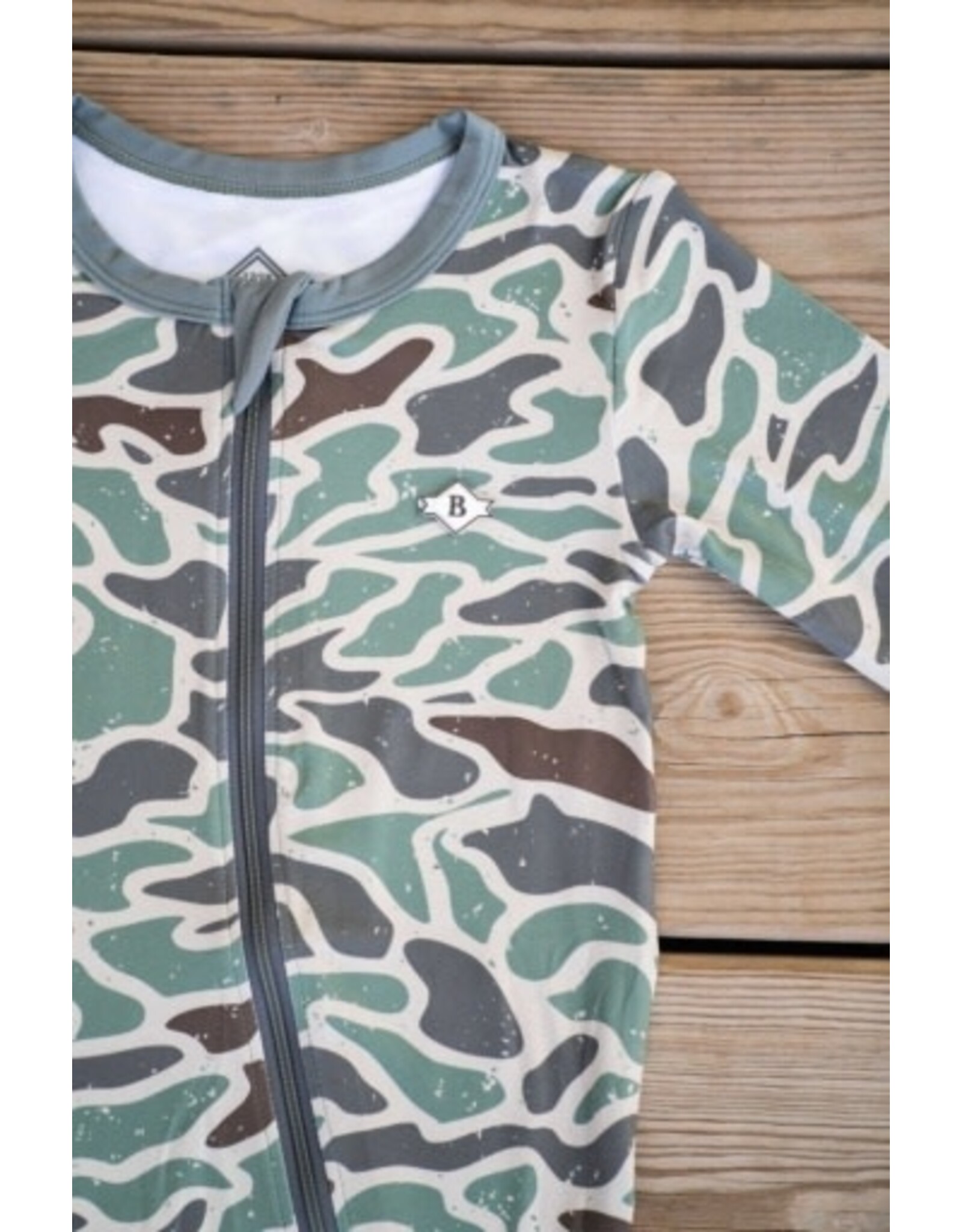 Burlebo Burlebo Baby Zip Up Onesie