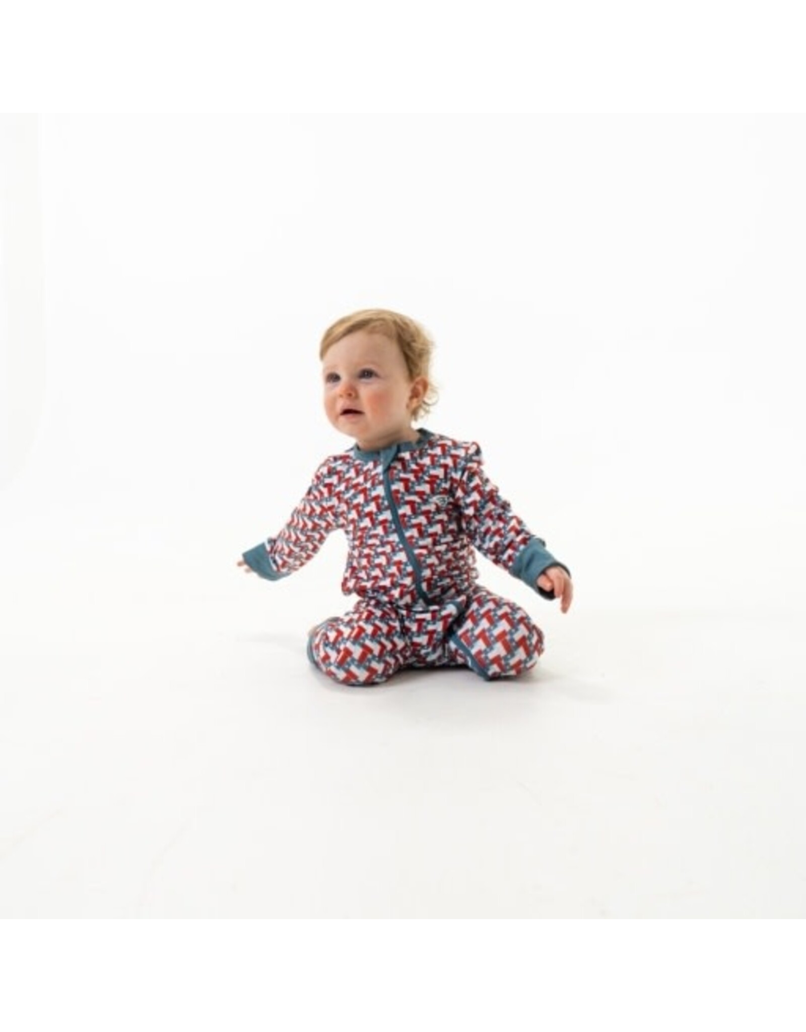 Burlebo Burlebo Baby Zip Up Onesie
