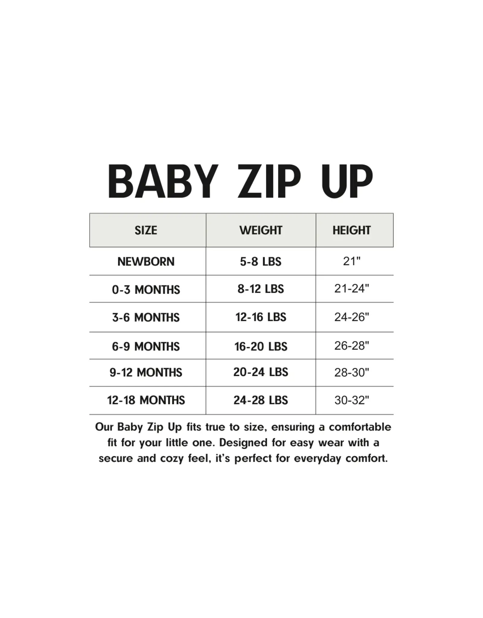 Burlebo Burlebo Baby Zip Up