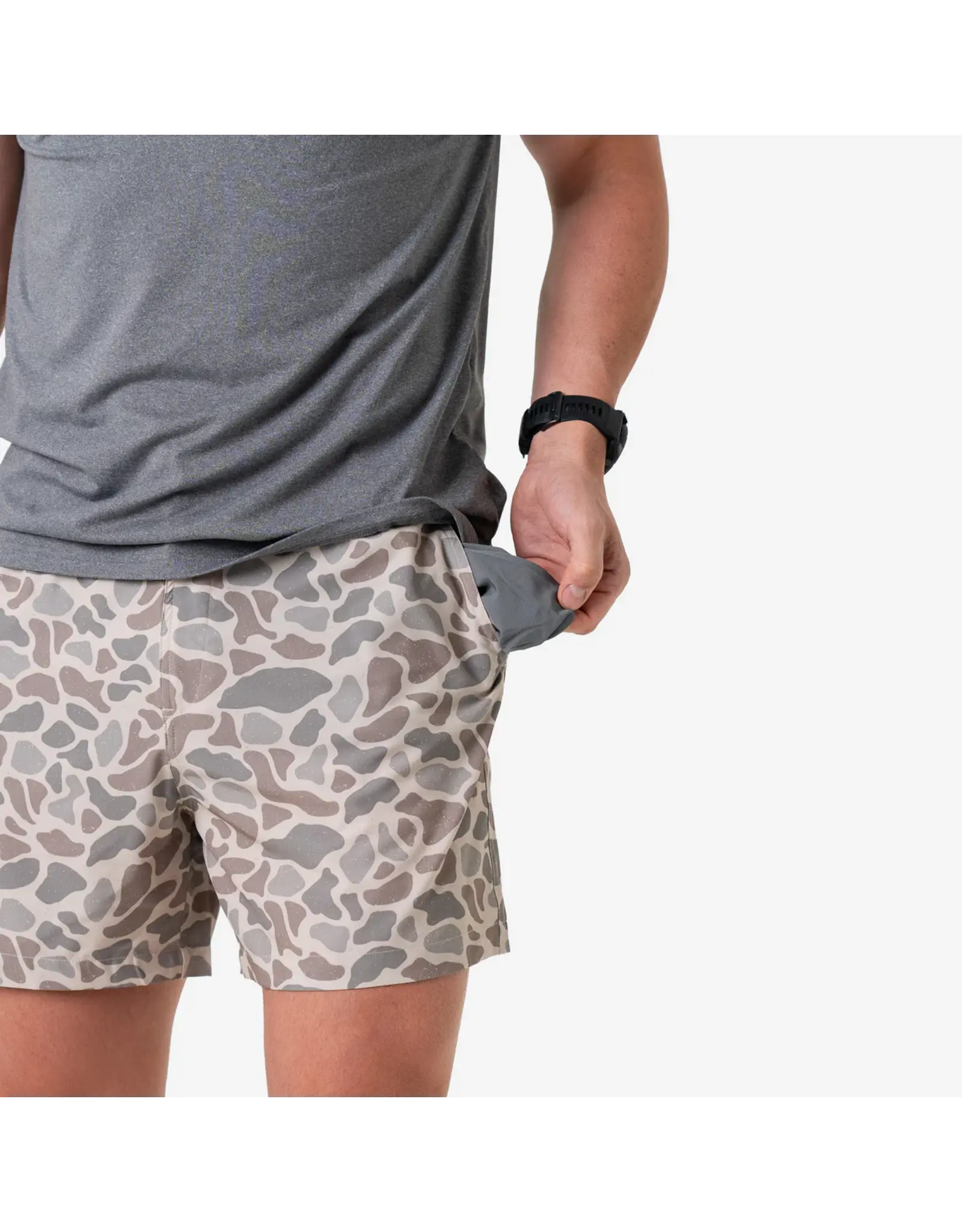 Burlebo Burlebo Mens Everyday Short 5.5 Inch