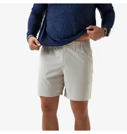 Burlebo Burlebo Everyday Short Light Khaki - Old Glory Pocket 7" Inseam