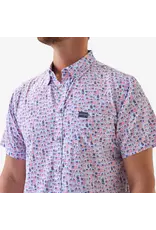 Burlebo Burlebo Performance Button Up Old Glory