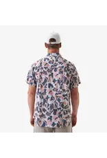 Burlebo Burlebo Performance Button Up Vintage Camo