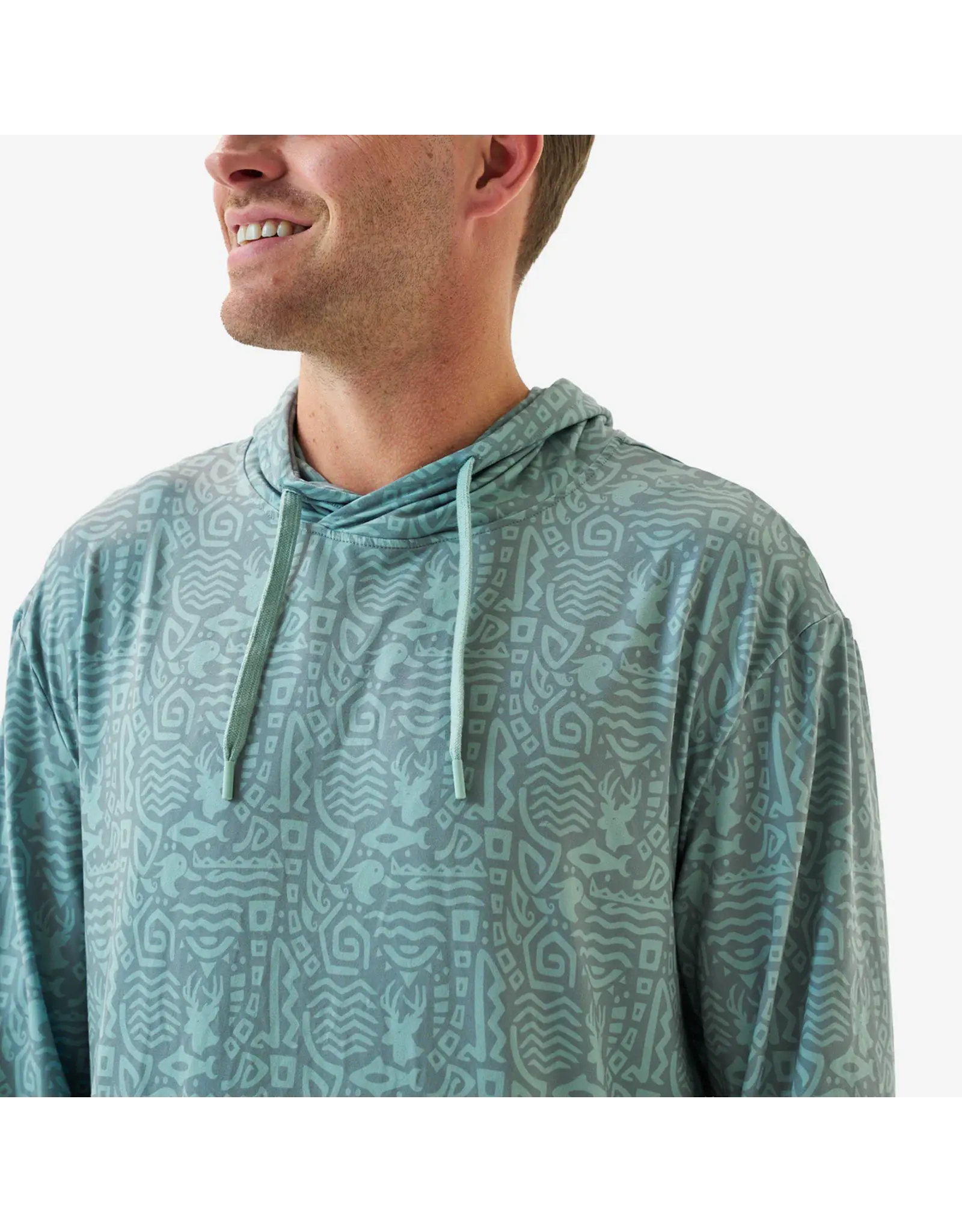 Burlebo Burlebo Performance Hoodie Mayan Outdoors Sage