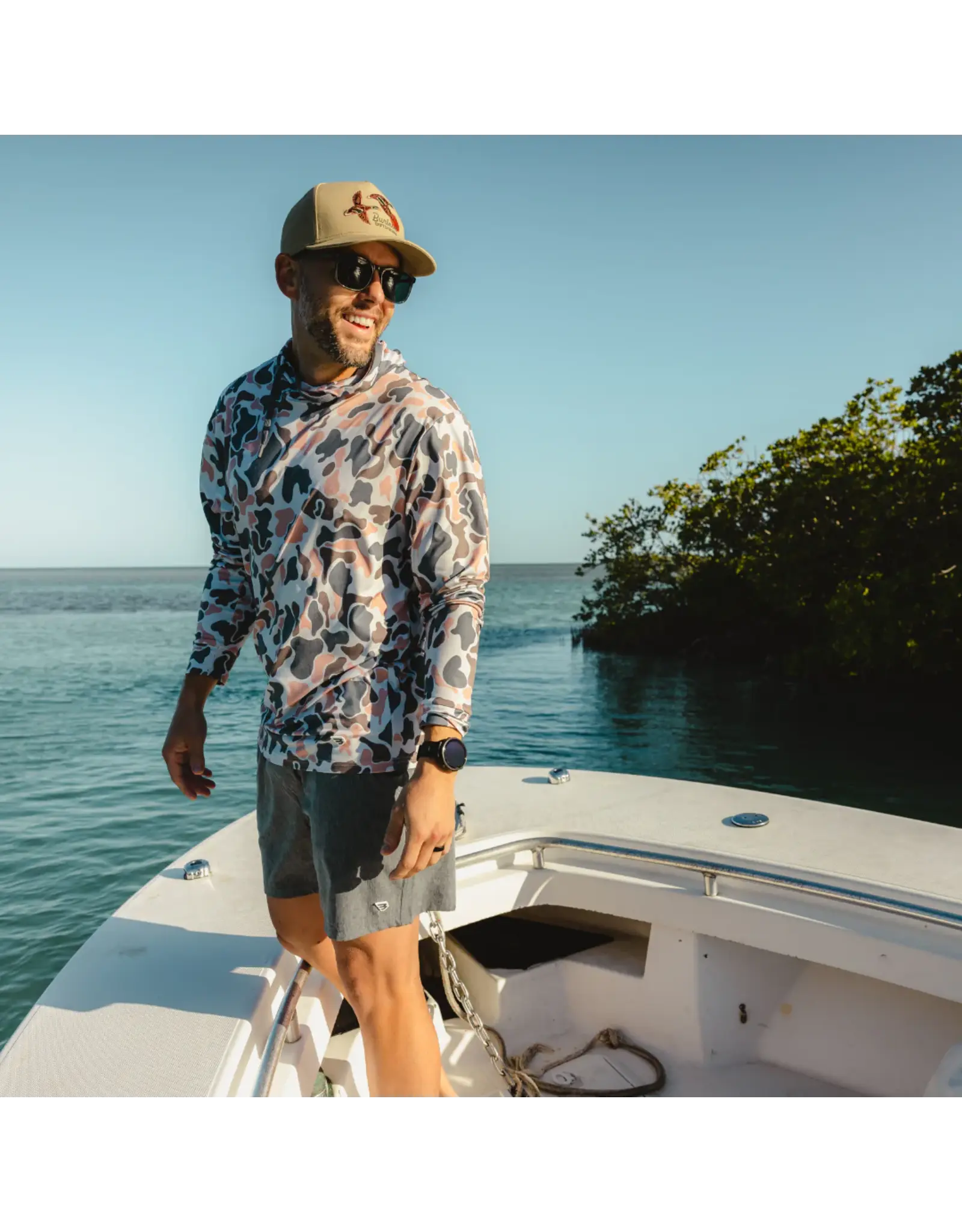 Burlebo Burlebo Performance Hoodie Vintage Camo