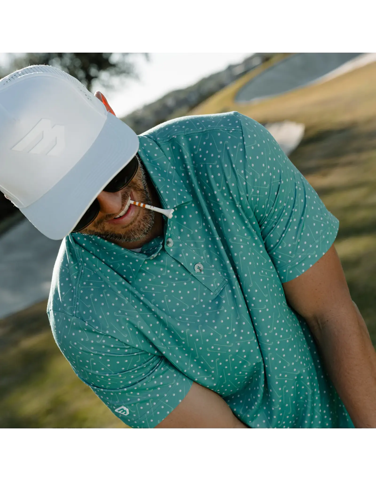 Burlebo Burlebo Performance Polo Par-Tee