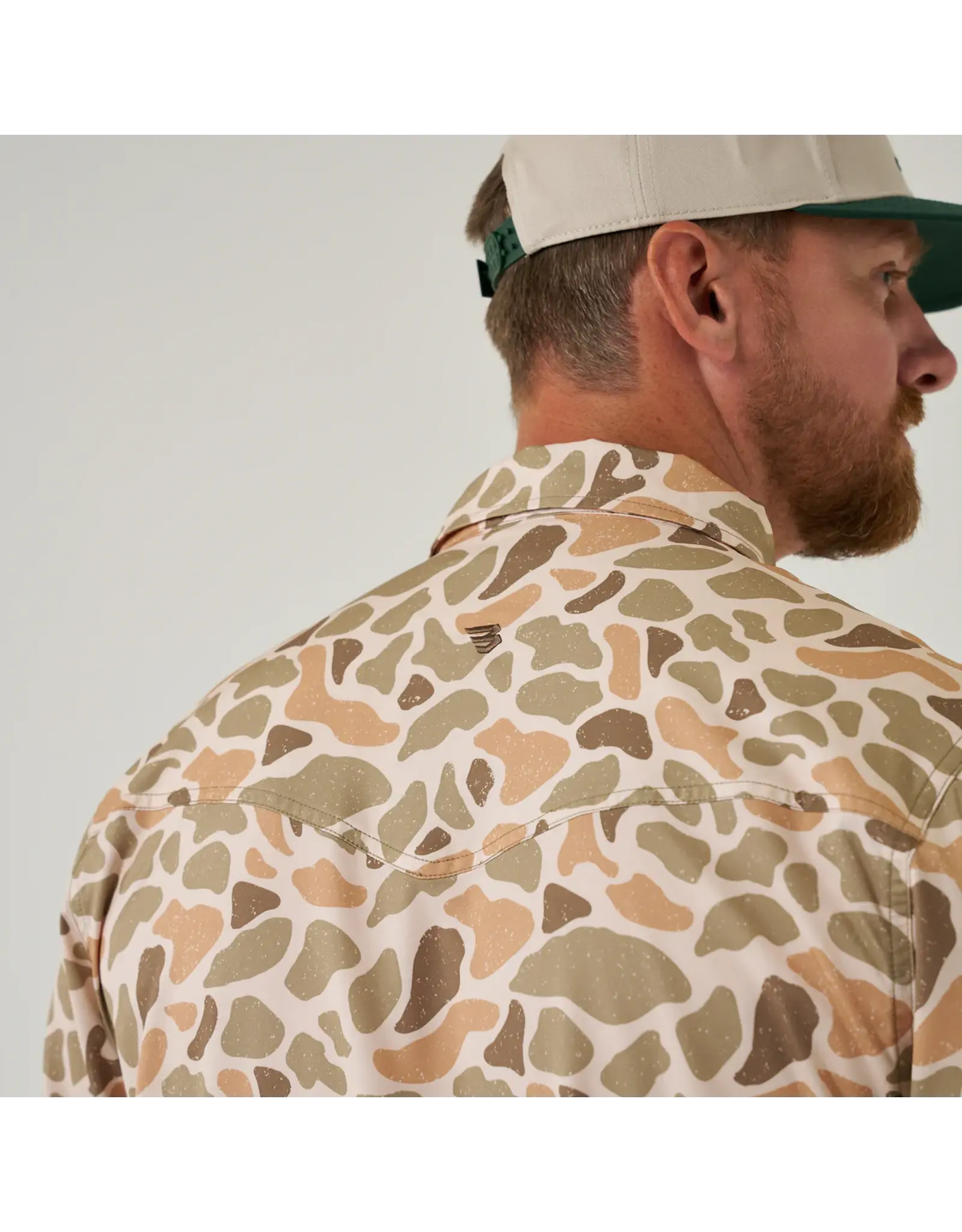 Burlebo Burlebo Performance Western Shirt Long Sleeve Venado Camo