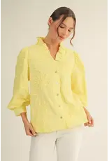 Anna Textured Floral Top