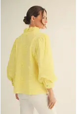 Anna Textured Floral Top