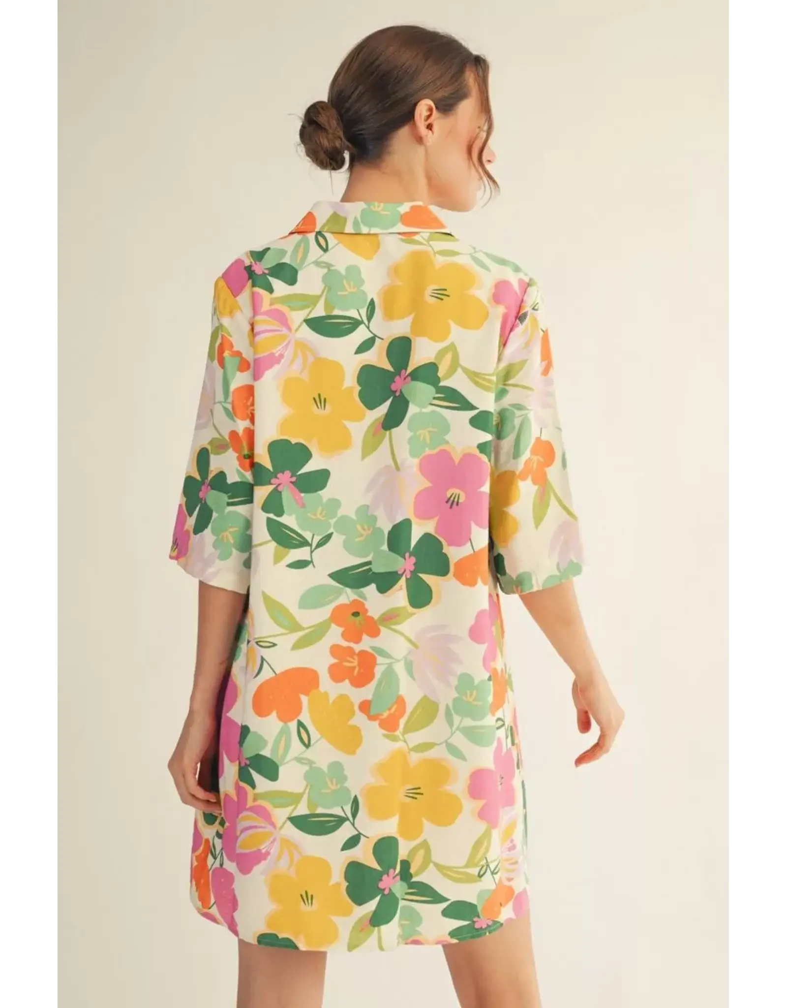 Tori Floral Shift Dress