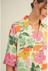 Tori Floral Shift Dress