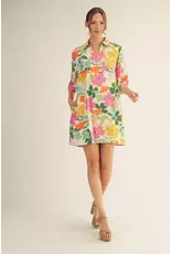 Tori Floral Shift Dress