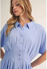 Trish Sky Blue Floral Dress