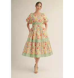 Twila Romantic Floral Dress