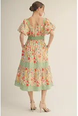 Twila Romantic Floral Dress