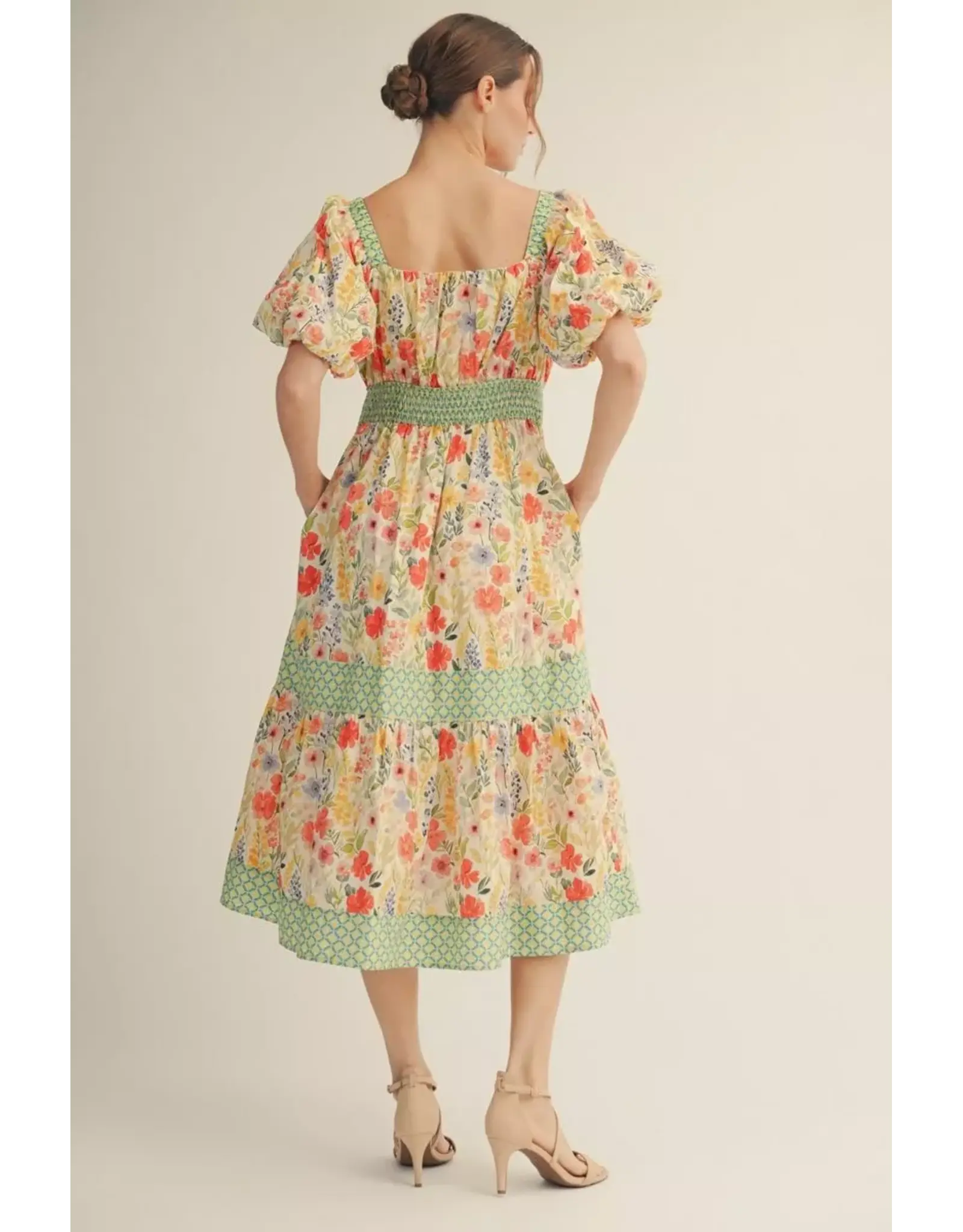 Twila Romantic Floral Dress
