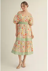 Twila Romantic Floral Dress