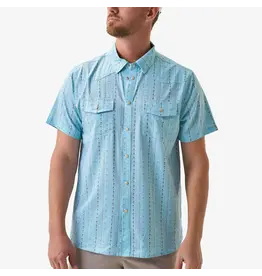 Burlebo Burlebo Performance Western Shirt BURLEBO Ranch Blue