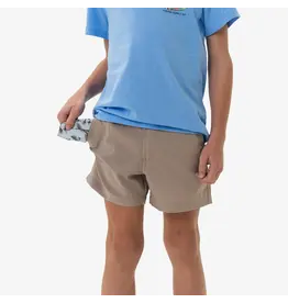 Burlebo Burlebo Youth Everyday Short - Cobblestone Khaki -Duck Hunt Pocket