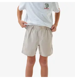 Burlebo Burlebo Youth Everyday Short - Light Khaki - Old Glory Pocket