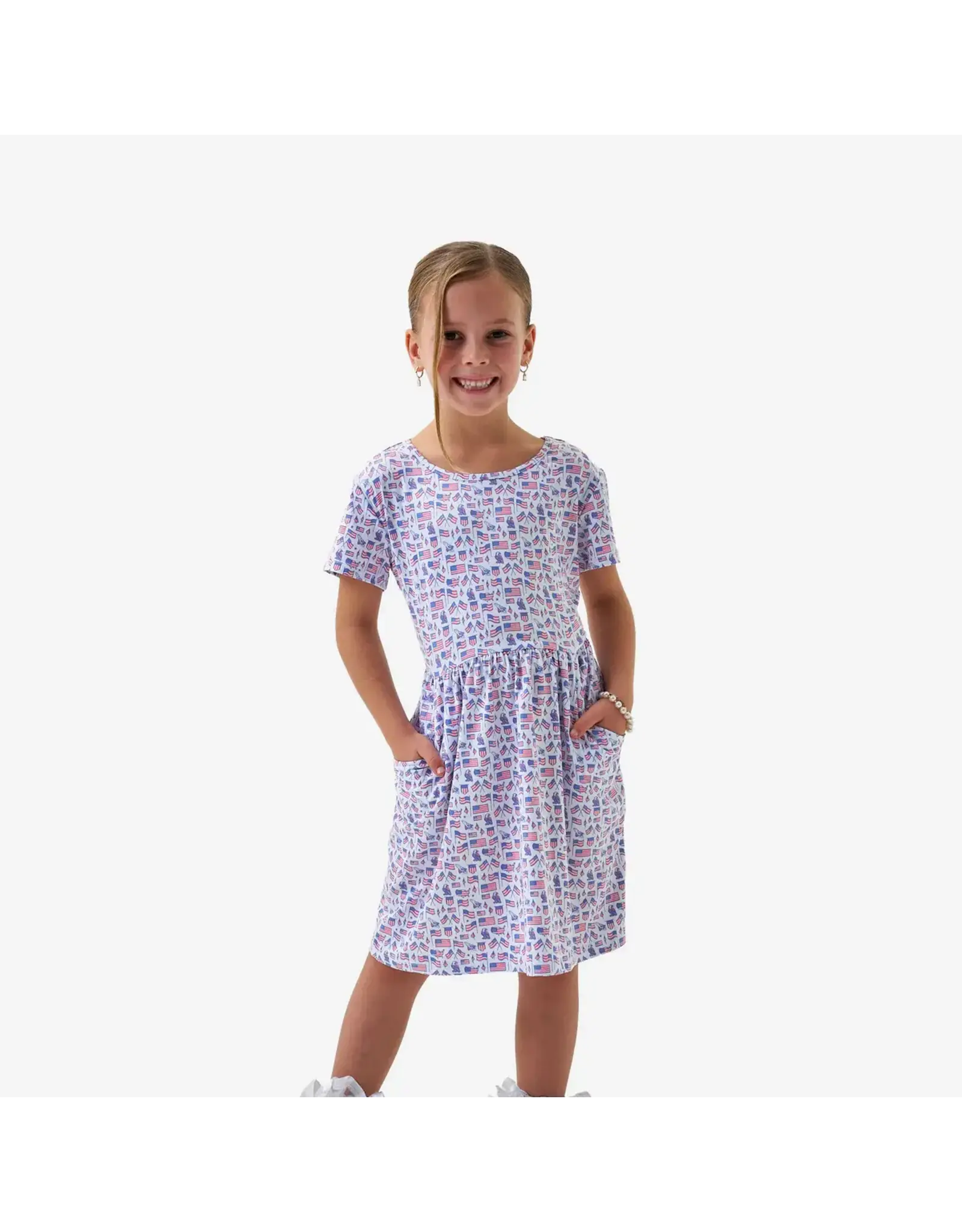 Burlebo Burlebo Youth Moxie Dress - Old Glory