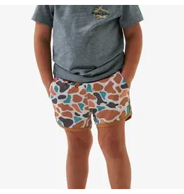 Burlebo Burlebo Youth Swim Trunk - Bayside Camo