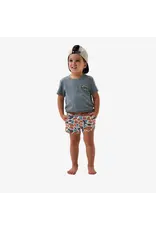 Burlebo Burlebo Youth Swim Trunk - Bayside Camo