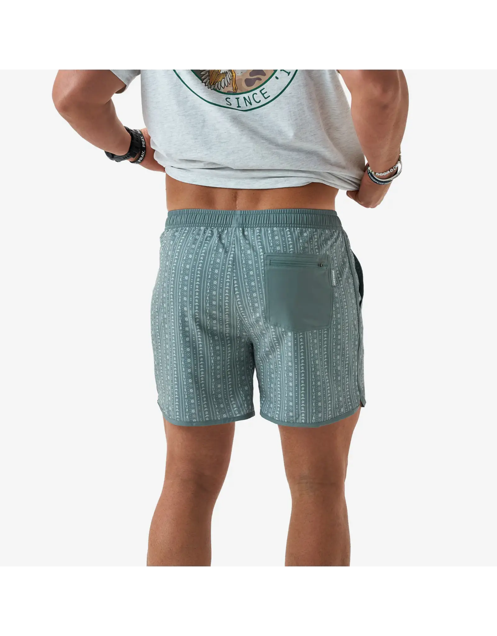 Burlebo Swim Trunk - BURLEBO Ranch - Sage