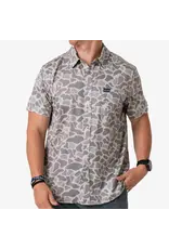 Burlebo Performance Button Up - Classic Deer Camo