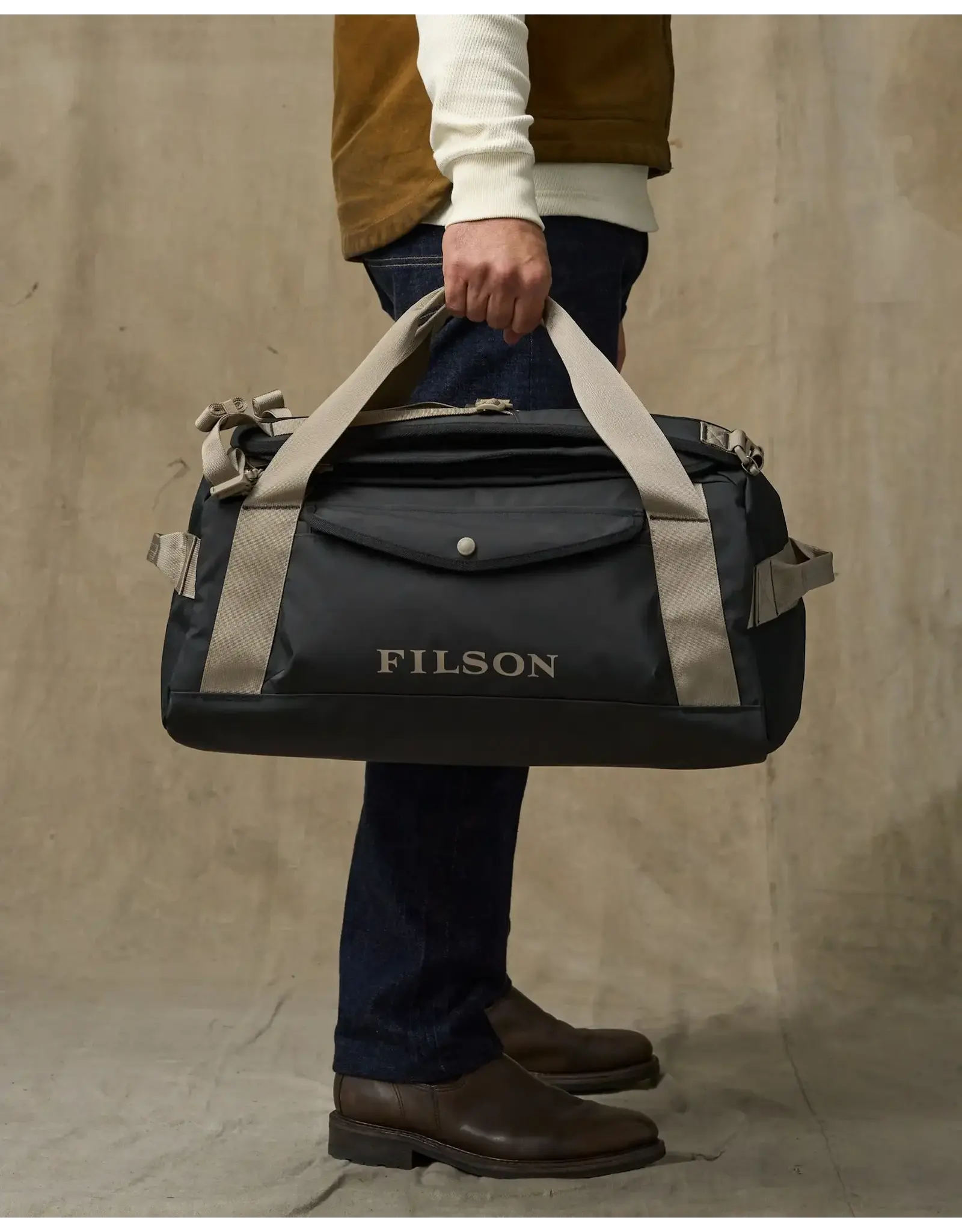 Filson Filson All Weather 40L Duffle Black Covert