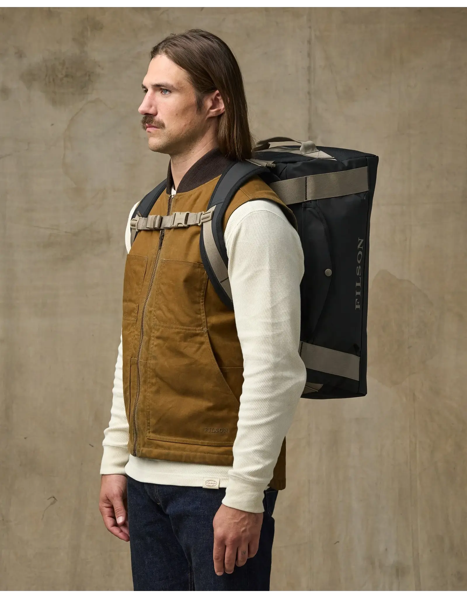 Filson Filson All Weather 40L Duffle Black Covert