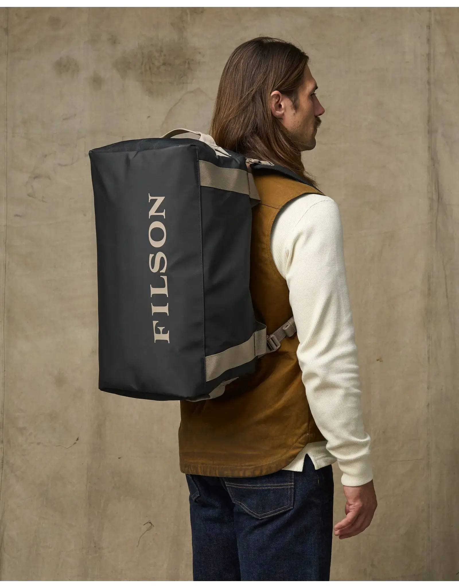 Filson Filson All Weather 40L Duffle Black Covert