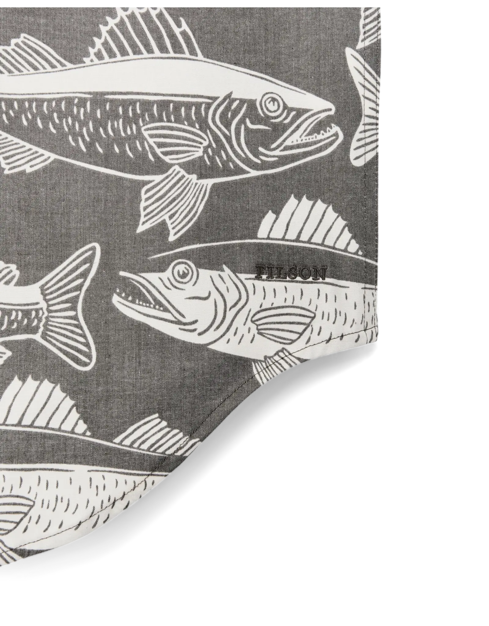 Filson Filson Twin Lakes Short Sleeve Sport Shirt Beluga Print