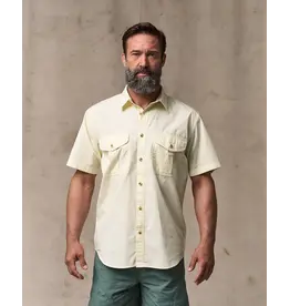 Filson FIlson Washed Short Sleeve Feather Cloth Shirt Ivoy