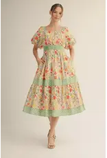 Twila Romantic Floral Dress