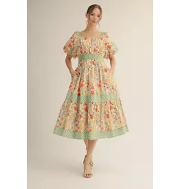 Twila Romantic Floral Dress