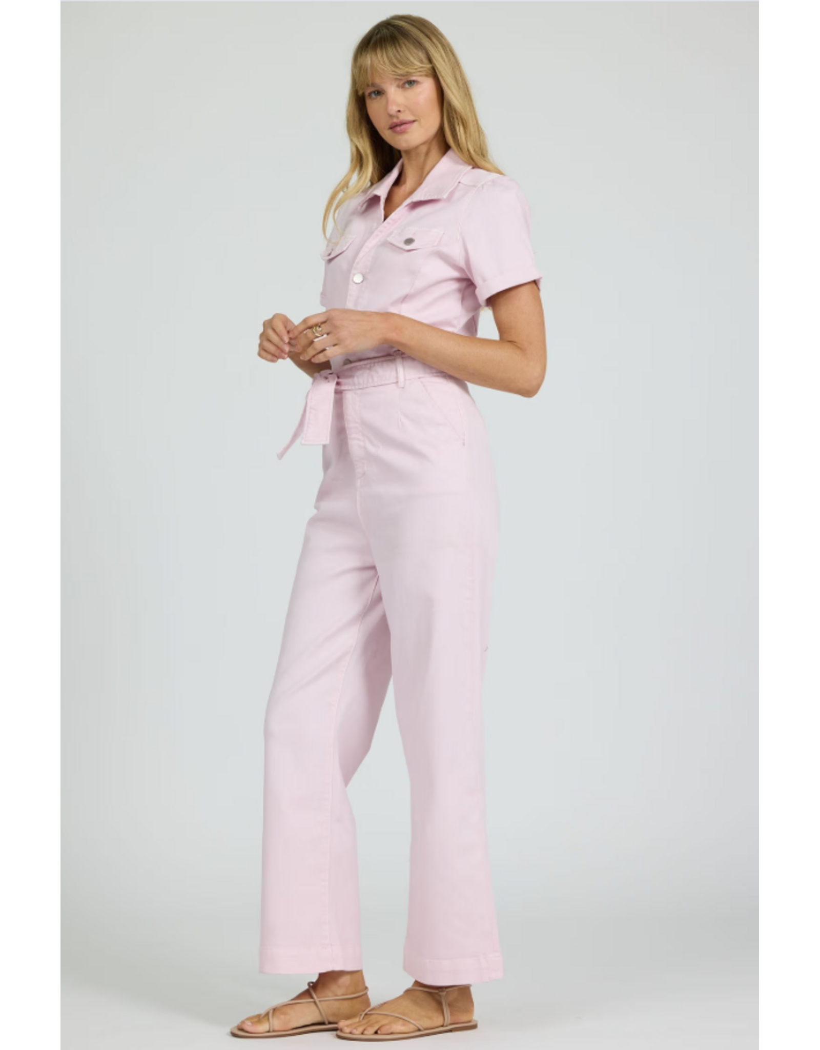 Dear John Denim Dear John Riveter Jumpsuit Pale Lilac