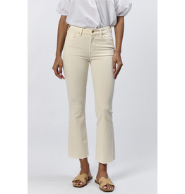 Dear John Denim Dear John Jeanne Mid Rise Cropped Flare Jeans Wheat