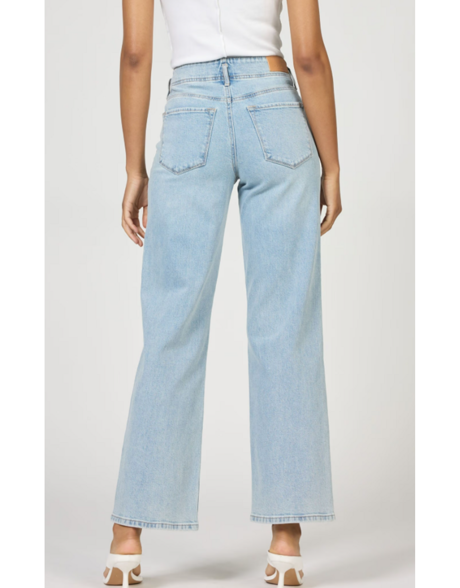 Dear John Denim Dear John Holly High Rise Straight Leg Jean Morning Sky