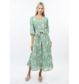 Uncle Frank Uncle Frank Midi Tiered Dress